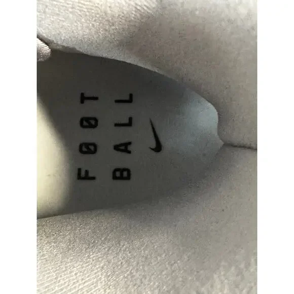 Nike Alpha Menace Pro 2 Mid Football Cleats AQ3209-100 White/Black Size US 17 - Picture 5 of 6